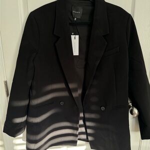 Dynamite Classic Black Suit Jacket